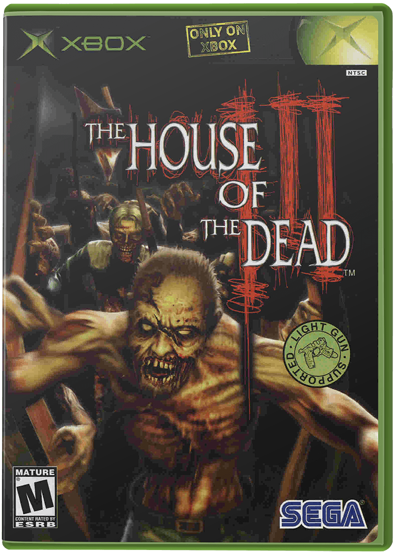 House of the Dead 3 box art for Xbox